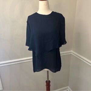 Jenni Kayne navy blouse size M
